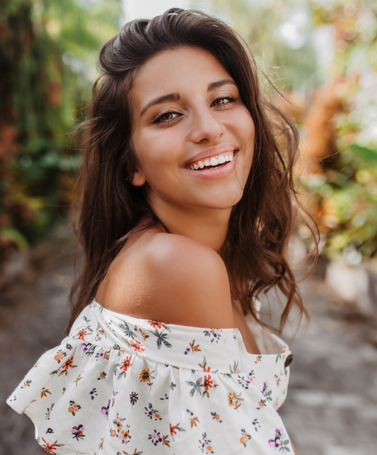 Restylane Lyft Tampa model smiling